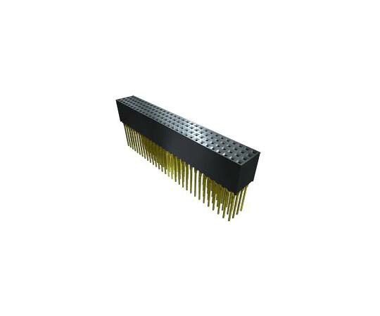Samtec 基板接続用ソケット PTHF シリーズ 2mm 120 極 3 列 垂直 スルーホール PTHF-130-03-M-Q-368 販売単位：1個