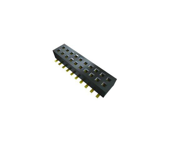 Samtec 基板接続用ソケット CLP シリーズ 1.27mm 6 極 2 列 垂直 表面実装 1袋(1000個入) CLP-103-02-F-D 販売単位:1袋(1000個入)