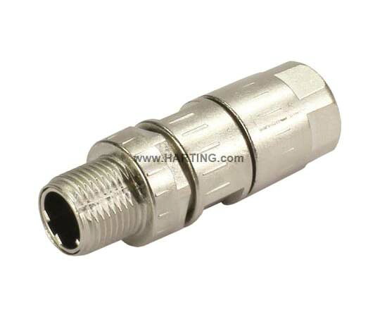 Harting 丸型コネクタ 接触コンタクト：オス 4極 1袋（10個入） 21038811405 販売単位：1袋(10個入)