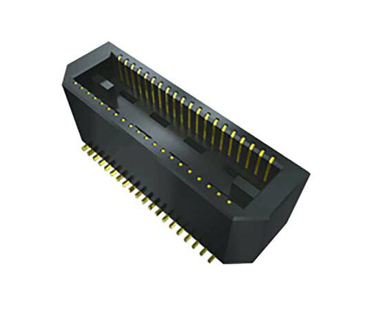 Samtec 基板接続用ヘッダ BTEシリーズ 80極 0.8mm 2列 1セット（60個入） BTE-040-02-F-D-A 販売単位：1セット(60個入)