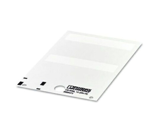 フエニックス・コンタクト 有線テレビ目じるし 白 なし 1箱（10個入） 0800473 売りわたすユニット：1箱(10個入)