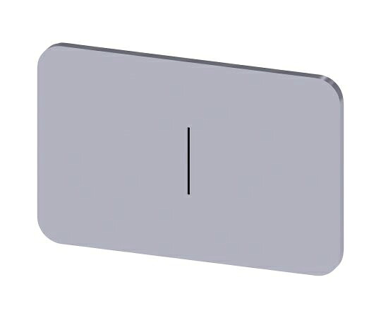 Siemens 凡例プレート 1袋（10個入） 3SU1900-0AD81-0QB0 販売単位：1袋(10個入)