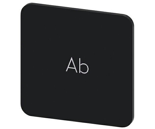 Siemens 凡例プレート 1袋（10個入） 3SU1900-0AF16-0AE0 販売単位：1袋(10個入)