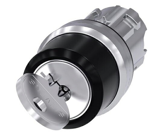 Siemens SIRIUS ACTシリーズ 2ポジション キースイッチヘッド ラッチ 3SU1050-4BF21-0AA0 販売単位：1個