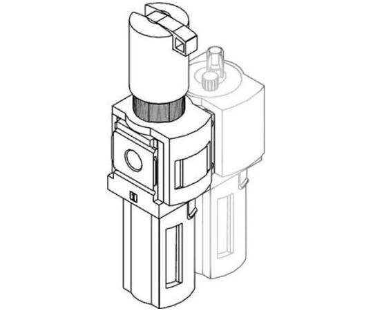 Festo レギュレータ一体型セット MSB6-1/2-FRC13:J120M1 販売単位：1個