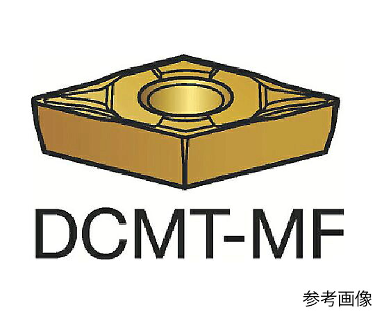 サンドビック コロターン107 旋削用ポジ心付け（120） 1115 1書き割り（10個入） DCMT070202MF 売りわたすユニット：1書き割り(10個入)