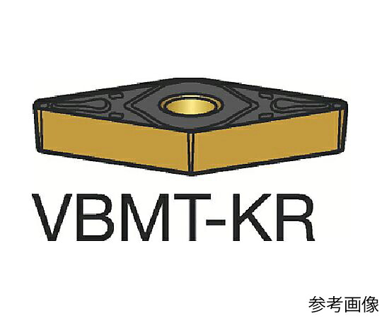 サンドビック コロターン107 旋削用ポジ手当て（120） H13A 1仕掛ける（10個入） VBMT160408KR 売りわたすユニット：1仕掛ける(10個入)
