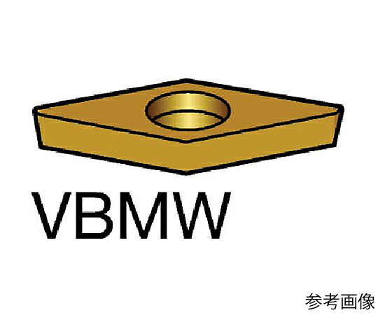 サンドビック コロターン107 旋削用CBNポジ心付け（620） CB20 1書き割り（5個入） VBMW160404S01020E 売りわたすユニット：1書き割り(5個入)