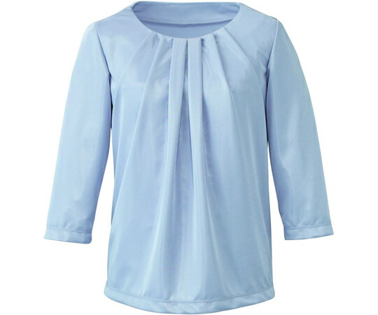 カーシーカシマ ENJOYNoir 七分袖ティーシャツ Noir Tops しろがね色 LL EWT535 売りわたすユニット：1枚