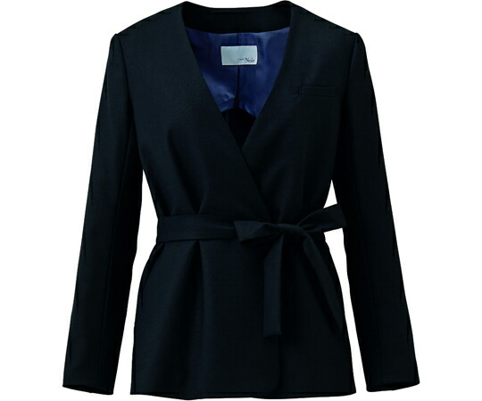 カーシーカシマ ENJOYNoir ジャケット CROSS WOOL STRETCH ブラック 15号 NAJ002 販売単位：1枚