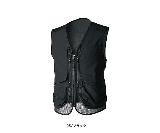 TS DESIGN ニッカーズハイブリッドベスト 黒いこと L 5038 売りわたすユニット：1着