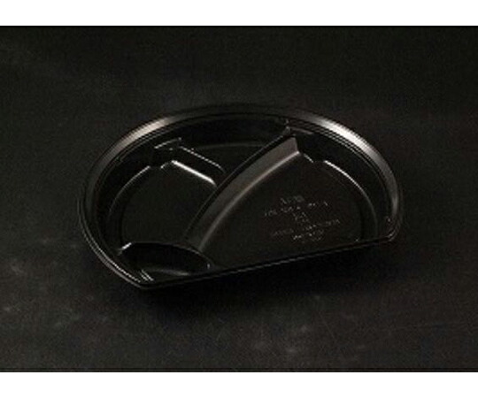 栗鼠容器に並べる 弁当入れもの バイオデリカ 郷味 関節半月22-2B K-黒 1入れもの（50個×12仕掛ける入） RHBJ631 売りわたすユニット：1入れもの(50個×12仕掛ける入)