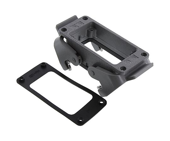 Harting バルクヘッド ハウジング サイズ10Bメタル 2 レバー 09300100301 販売単位：1個