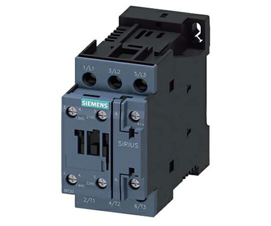 Siemens シーメンス 可逆形電磁接触器 110 V dc 3極 3RT2023-1BF40 販売単位：1個