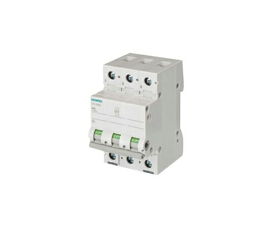 Siemens 安全ブレーカ 3極 MAX：63 A 0.0022 kW Sentron 5TL1363-0 販売単位：1個