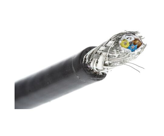 Harting Cat5 Lanケーブル SF/UTP 黒 ツイストペア 50m 09456000145 販売単位：1セット