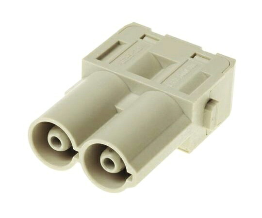 Harting 電源コネクタモジュール Han-Modular シリーズ オス 2極 70A 1 kV 1袋（2個入） 09140022646 販売単位：1袋(2個入)