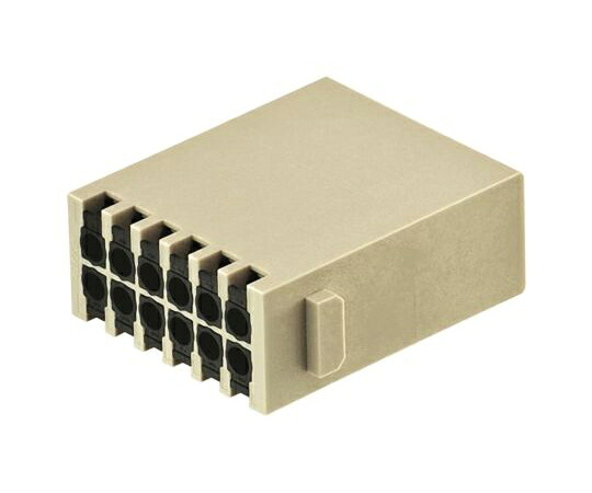 Harting Harting ワット数コネクタモジュール Han-Modular つづき物 牡 12極 10A 250 V 1袋（2個入） 09140122632 売りわたすユニット：1袋(2個入) その他-治療機器-医薬品・コンタクト・介護