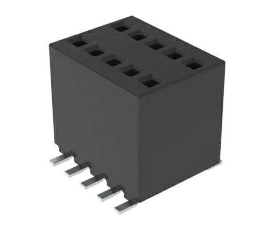 Samtec 基板接続用ソケット 10 極 1.27mm 2 列 表面実装 1セット（550個入） RSM-105-02-L-D-K-TR 販売単位：1セット(550個入)