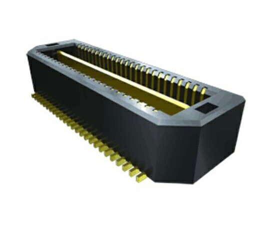 Samtec 基板接続用ピンヘッダ 50極 0.64mm 2列 1セット（28個入） QTS-025-01-F-D-RA 販売単位：1セット(28個入)
