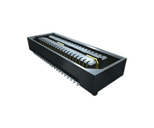 Samtec 基板接続用ソケット 84 極 0.88mm 2 列 表面実装 1セット（42個入） QSE-042-01-L-D-DP-A 販売単位：1セット(42個入) 71,379円