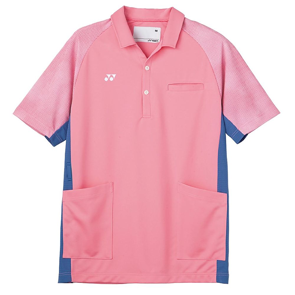 YONEX（トンボ） Mケアワークシャツ 桃 LL（身の丈76糎） CY304-12 LL 売りわたすユニット：1枚