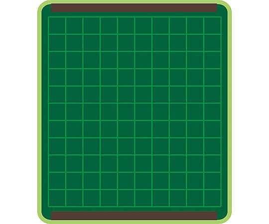 アズワンカタログ掲載品 発表ボードカラーフレーム 5枚組 両面暗線入 グリーン 611-618(0140) 販売単位：1組(5枚入)