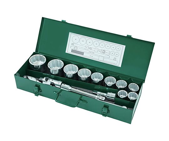 店内全品ポイント5倍★要エントリー★SATA 12角ソケットレンチセット 差込角19mm(15点) 9015 1セット|Shop de clinic店