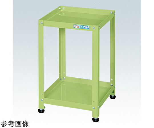 店内全品ポイント5倍★要エントリー★サカエ スペシャルワゴン（2段/固定タイプ）W540&times;D450&times;H560 グリーン SN-54562G 1個｜Shop de clinic店