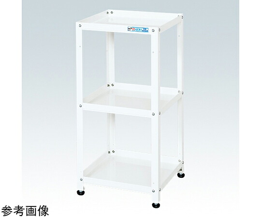店内全品ポイント5倍★要エントリー★サカエ スペシャルワゴン（3段/固定タイプ）W540&times;D450&times;H840 ホワイト SN-54843W 1個｜Shop de clinic店