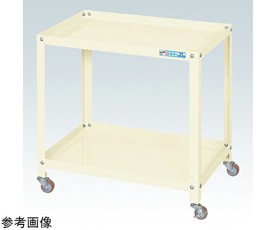 店内全品ポイント5倍★要エントリー★サカエ スペシャルワゴン(軽量/ナイロンウレタン車/2段タイプ/W750×D500×H600 アイボリー) SR-75602NUI 1個|Shop de clinic店