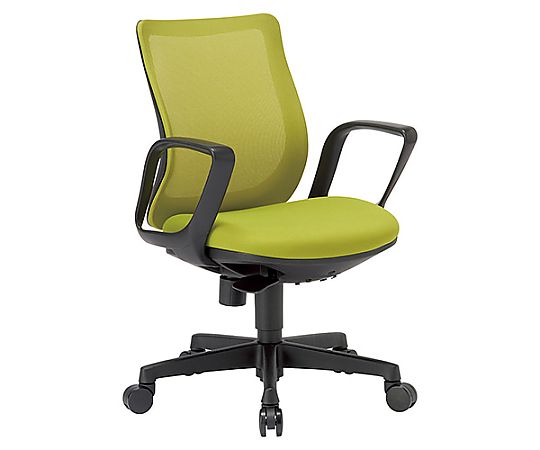 店内全品ポイント5倍★要エントリー★アイコ 事務用チェア OA-3215B-FBJ（FG3）YGN OA-3215B-FBJ(FG3)YGN 1脚｜Shop de clinic店