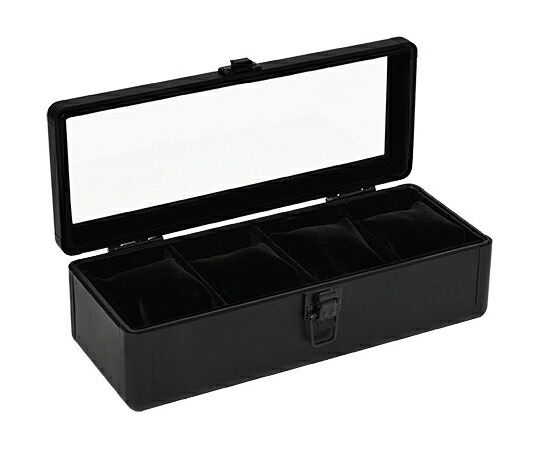 店内全品ポイント5倍★要エントリー★Es,prima プレミアム タイムボックス 4本用 ブラック SE54025BK 1個｜Shop de clinic店
