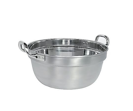 店内全品ポイント5倍★要エントリー★和田助製作所 ステンレス電磁料理鍋両手付 45cm 1個｜Shop de clinic店