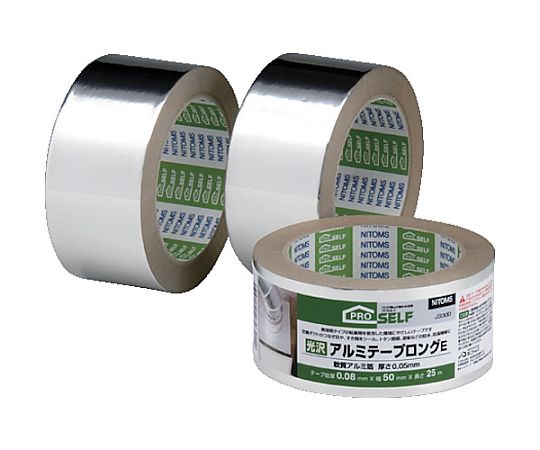 店内全品ポイント5倍★要エントリー★ニトムズ 光沢アルミロングE50mm ※ケース販売 J3300 1箱(50個入)|Shop de clinic店
