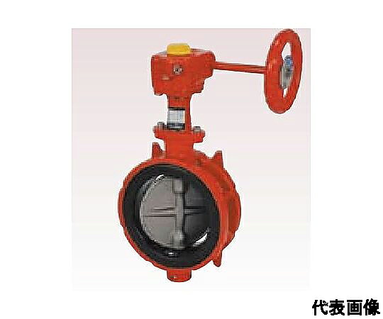 店内全品ポイント5倍★要エントリー★東洋バルヴ 東洋バルヴ(F)アルミ弁体SCS13バタフライ弁(ギア・消防認定・赤) (F)10ALM-N-GUE_65A 1個|Shop de clinic店