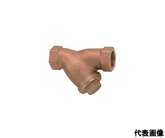 店内全品ポイント5倍★要エントリー★三吉バルブ 青銅Y型ストレーナ 【10K】 M-10BY_25A 1個|Shop de clinic店