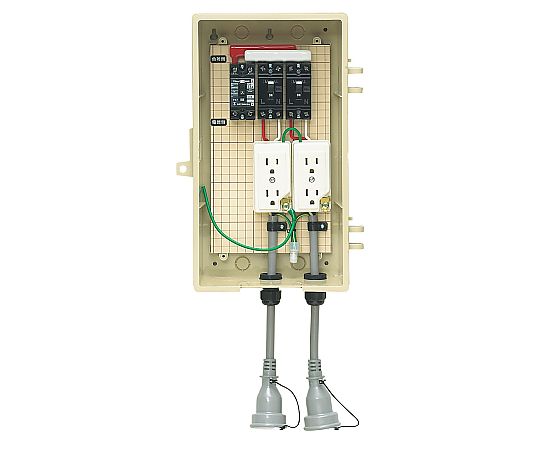 店内全品ポイント5倍★要エントリー★未来工業 屋外電力用仮設ボックスベージュ 3A-22CBT 1個｜Shop de clinic店