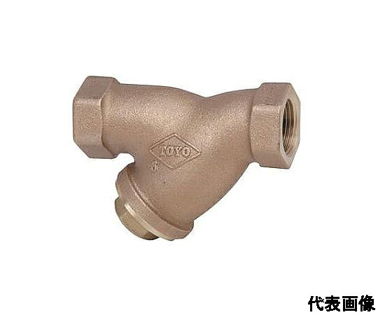 店内全品ポイント5倍★要エントリー★東洋バルヴ 青銅Y形ストレーナー 150BT-N_80A 1個|Shop de clinic店
