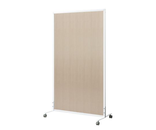 店内全品ポイント5倍★要エントリー★Main 衝立式パネル MJ-1609CTST 木目 キャスタ脚 1台｜Shop de clinic店