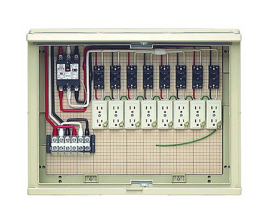 店内全品ポイント5倍★要エントリー★未来工業 屋外電力用仮設ボックスベージュ 17A-8C6TW 1個｜Shop de clinic店