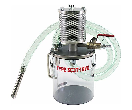 店内全品ポイント5倍★要エントリー★オオサワ SC3T-19VG 3L 透明塩ビタンク付 1個|Shop de clinic店