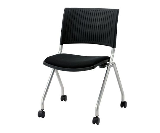 店内全品ポイント5倍★要エントリー★ジョインテックス 会議イス FJC-K5 BK ブラック 肘無 1台|Shop de clinic店