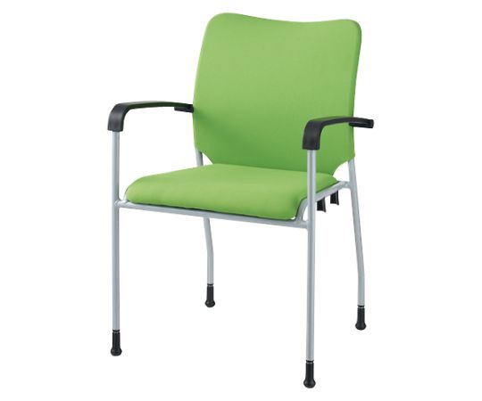 店内全品ポイント5倍★要エントリー★ジョインテックス 会議イス GK-A31R GR グリーン 肘付 1台｜Shop de clinic店