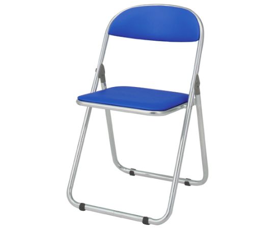 店内全品ポイント5倍★要エントリー★ジョインテックス 折畳イス FO-22A ブルー アルミパイプ 1台｜Shop de clinic店