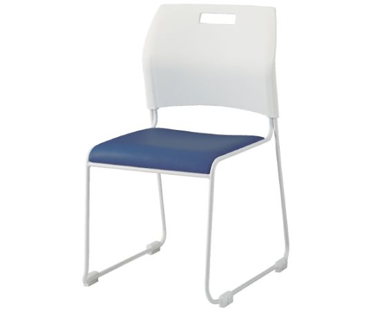 店内全品ポイント5倍★要エントリー★FRENZ 会議イス NSC-W50L BL ブルー 1台｜Shop de clinic店