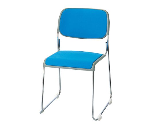 店内全品ポイント5倍★要エントリー★ジョインテックス 会議イス FRK-S2 BL ブルー 1台|Shop de clinic店