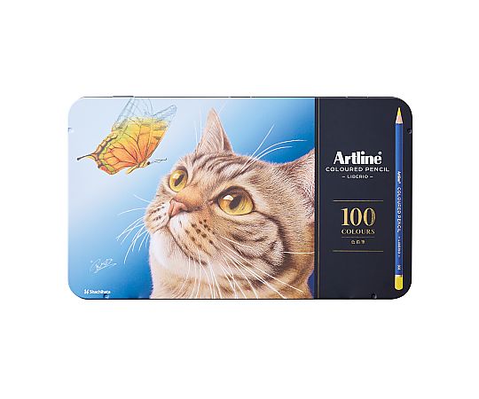 店内全品ポイント5倍★要エントリー★シヤチハタ アートライン 色鉛筆 100色セット KCPL-100C/H 1個｜Shop de clinic店 8,329円