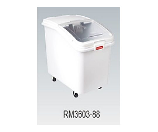 店内全品ポイント5倍★要エントリー★Rubbermaid Commercial Products イングリディエントビン RM3603-88WT 1個|Shop de clinic店