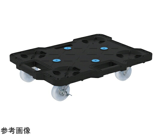 店内全品ポイント5倍★要エントリー★サカエ まとめ買い サカエキャリー(ナイロン車/10台セット)W520×D390×H118 ブラック SCR-B400NKBKSX 1セット(10台入)|Shop de clinic店